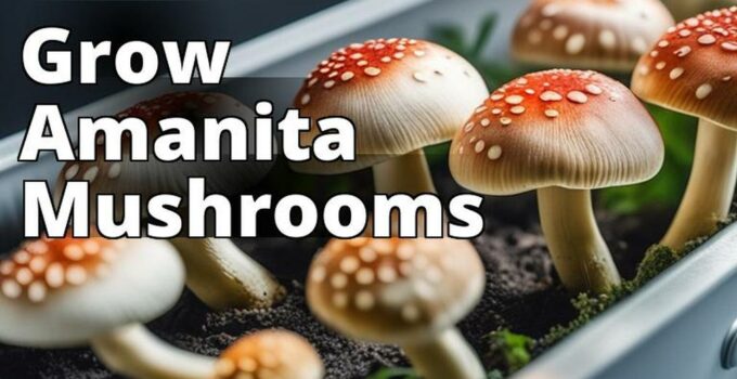 The Featured Image Should Be A High-Quality Photograph Of Healthy Amanita Mushrooms Growing In A Cul